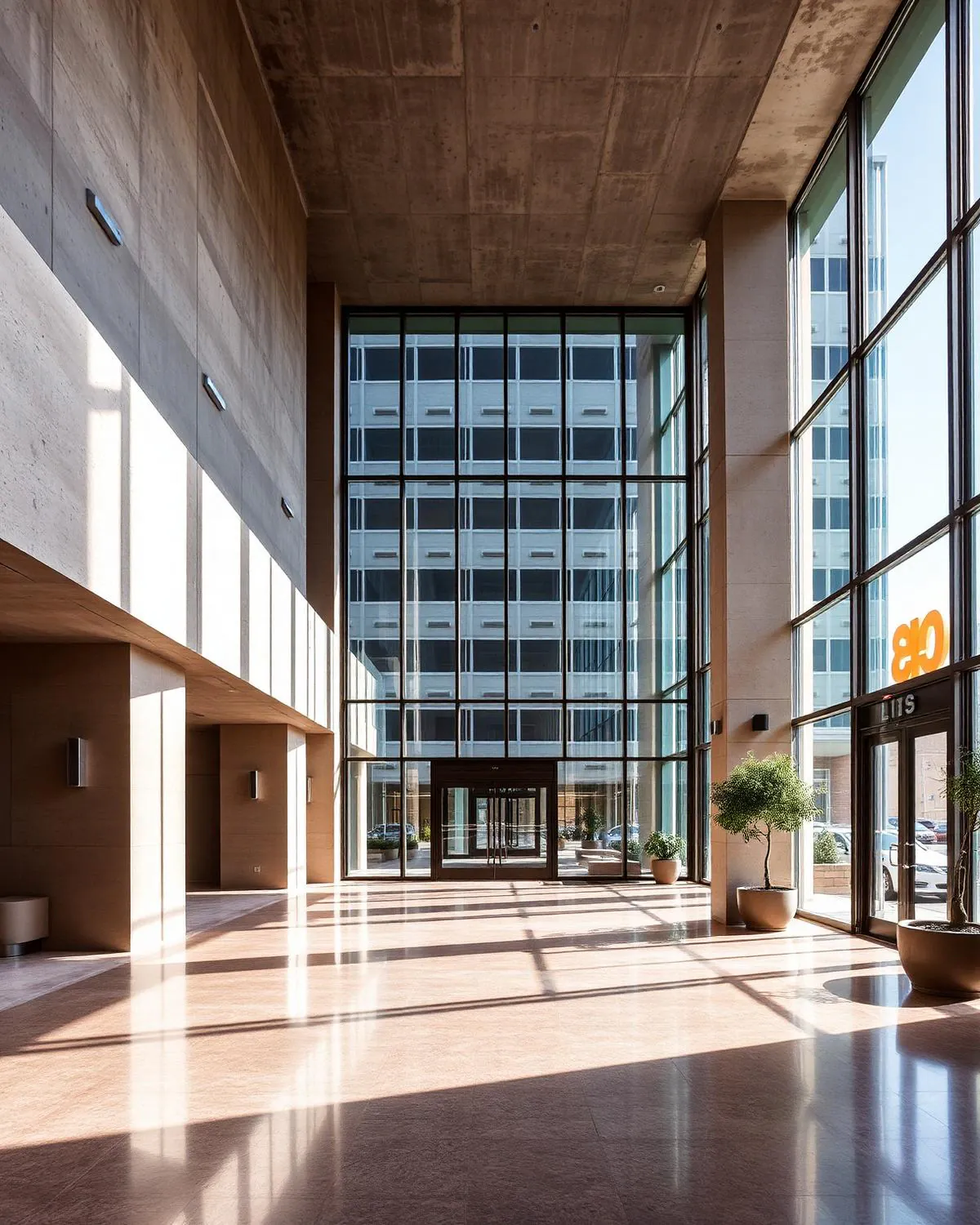 աաա մ Corporate Lobby in Downtown Los Angeles, CA — Architectural Photography, 3D Laser Scanning, Scan-to-BIM